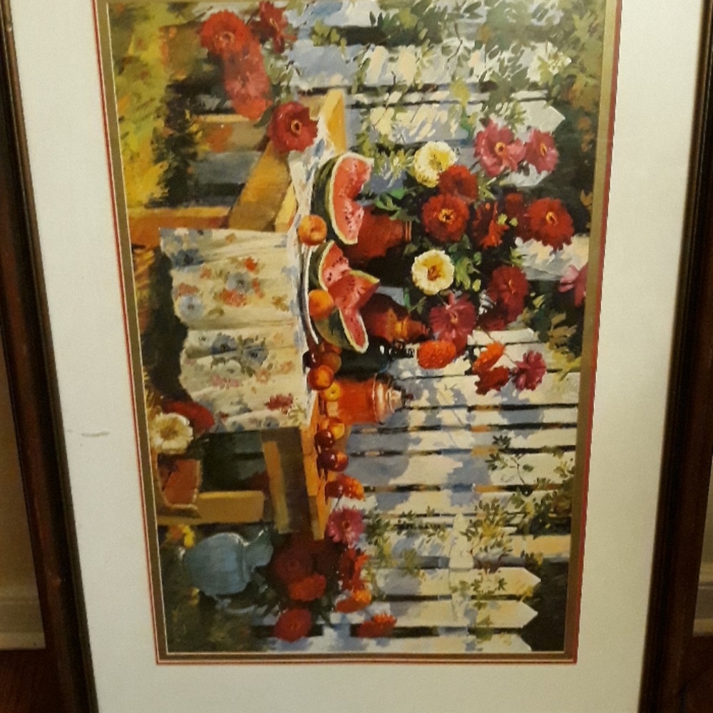 Wall art framed